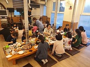 10월4일 사랑운수 외부 저녁식사 후원